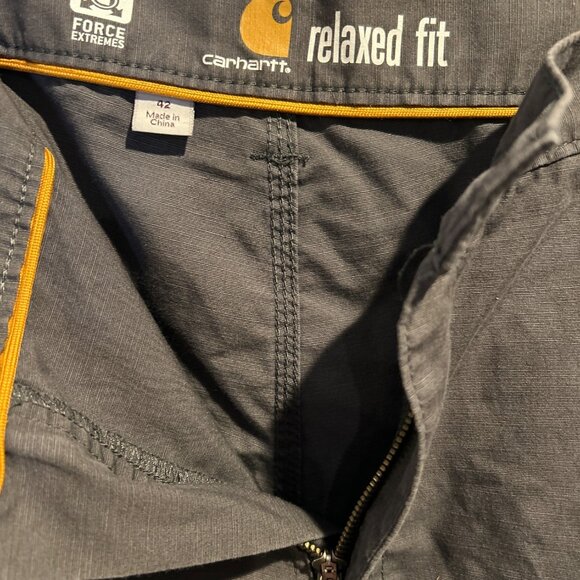 Carhartt Mens 42 Relaxed Fit Force Extremes Cargo Shorts Work - Picture 4 of 6